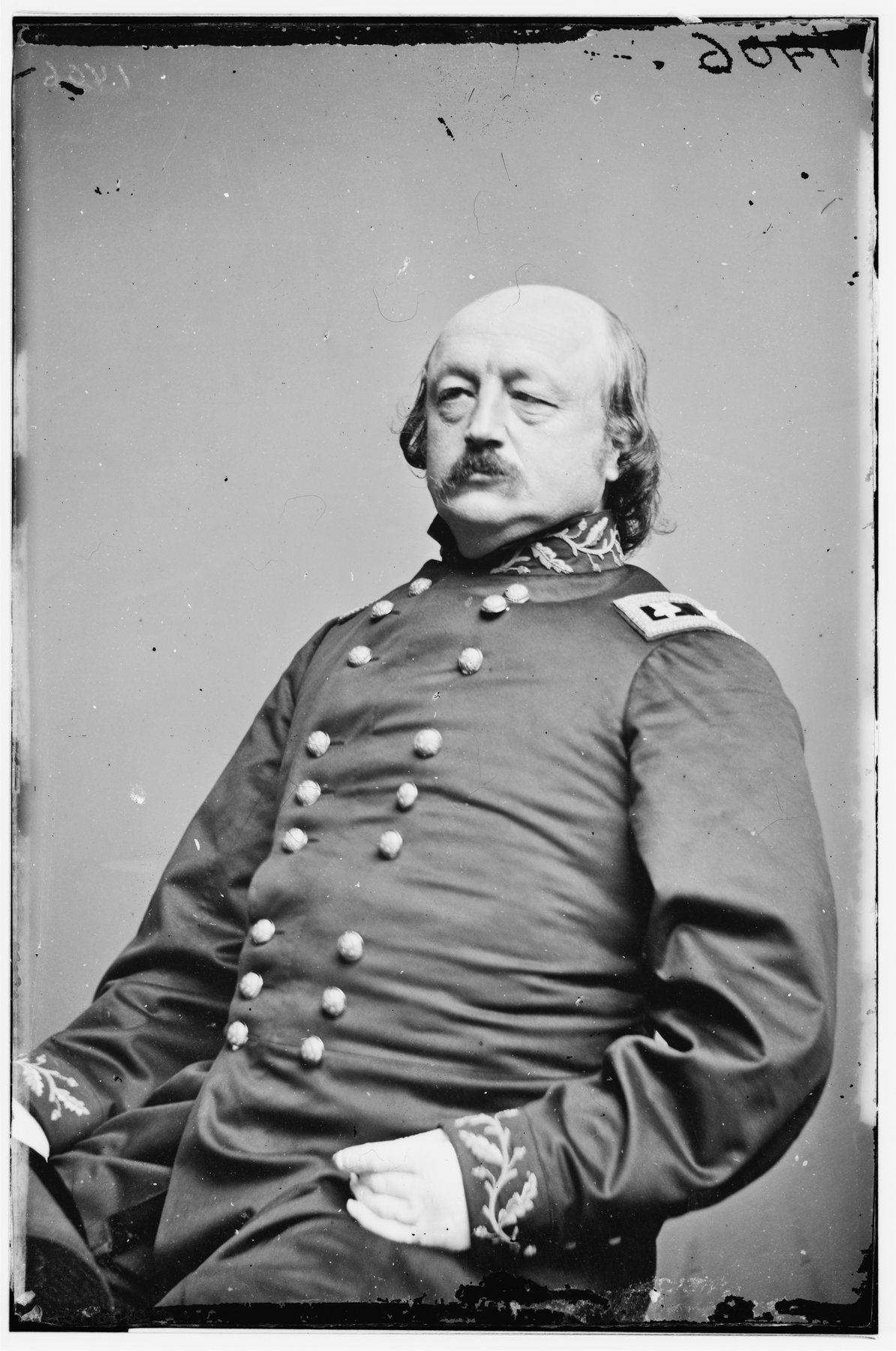 Major General Benjamin F. Butler, who declared the Touro Alms House the mustering headquarters for the Louisiana Native Guards in August 1862
